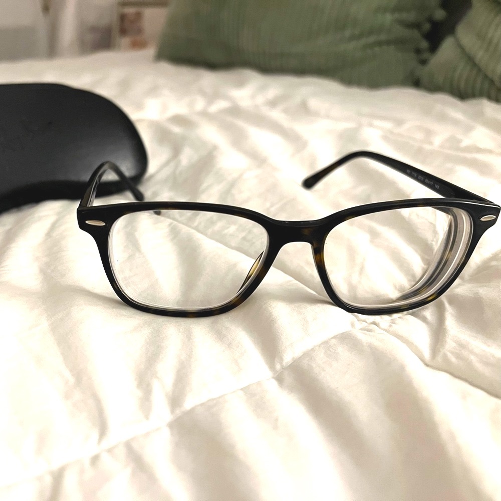 Ray-Ban frames with original case  (with prescription lenses)